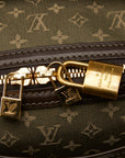 Louis Vuitton Monogram Mini Soccer Marriott Handbag M92507 Noir Karki Canvas Leather Lady Louis Vuitton