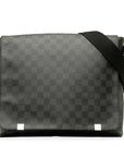 Louis Vuitton Monogram Eclipse District MM Shoulder Bag M45271 Black  Men's