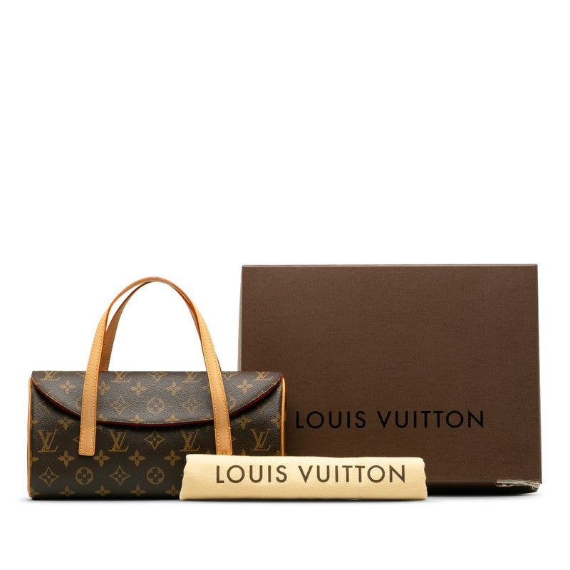 Louis Vuitton Monogram onatine Handbag M51902 Brown PVC Leather Lady Louis Vuitton