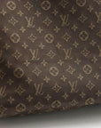 Louis Vuitton Monogram Idil Neverfull MM Tortoise Bag Linen Huzan Brown M40513