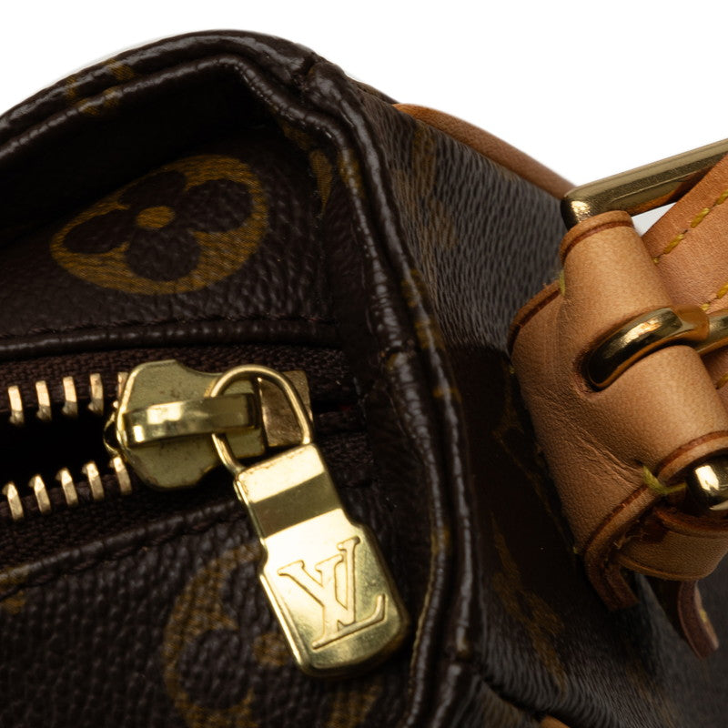 Louis Vuitton Monogram M51164 Shoulder Bag PVC/Leather Brown