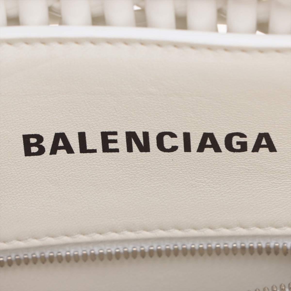 Balenciaga Basketball Bag XS Emal 2WAY White 671342
