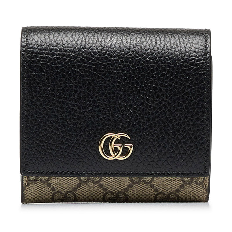 Gucci GG Marmont Folded Card Case Black