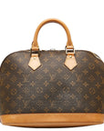 Louis Vuitton Monogram M53151 Handbag PVC/Leather Brown