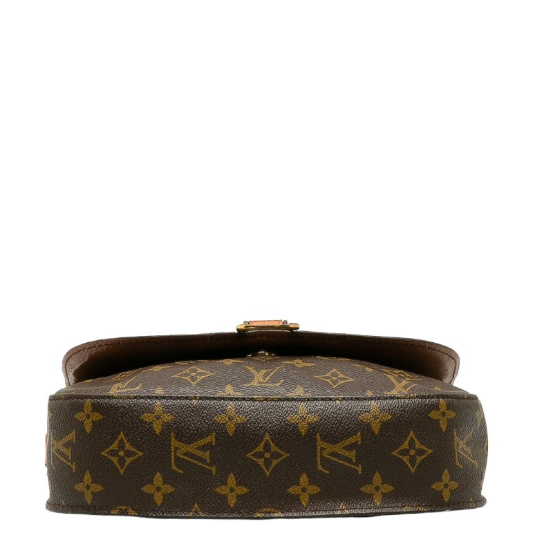 Louis Vuitton Monogram M51242 Shoulder Bag PVC/Leather Brown