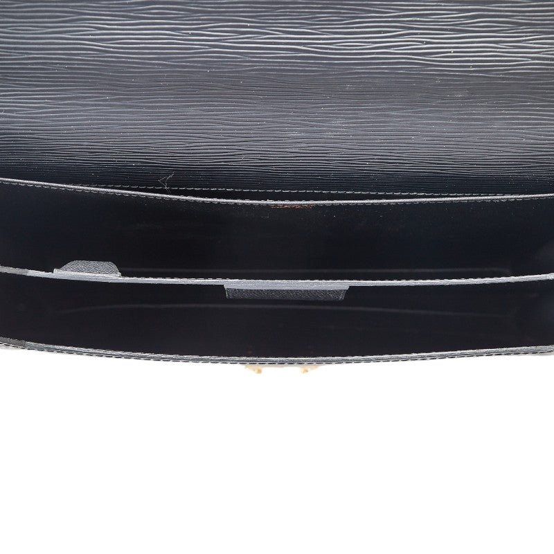 Louis Vuitton Epi Celebrity Concierge Business Bag Briefcase Handbag M54422 Noneir Black Leather Men Louis Vuitton