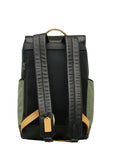 Coach Rucksack Backpack C6656 Green Black Nylon Leather