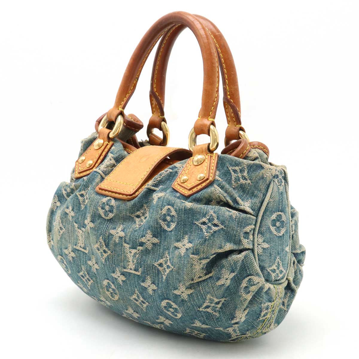 Louis Vuitton Monogram Denim Private Bag Mini Bag Blue M95020