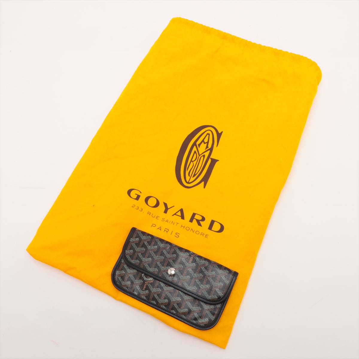 Goyar Sun-LyGM PVC Leather  Bag Black