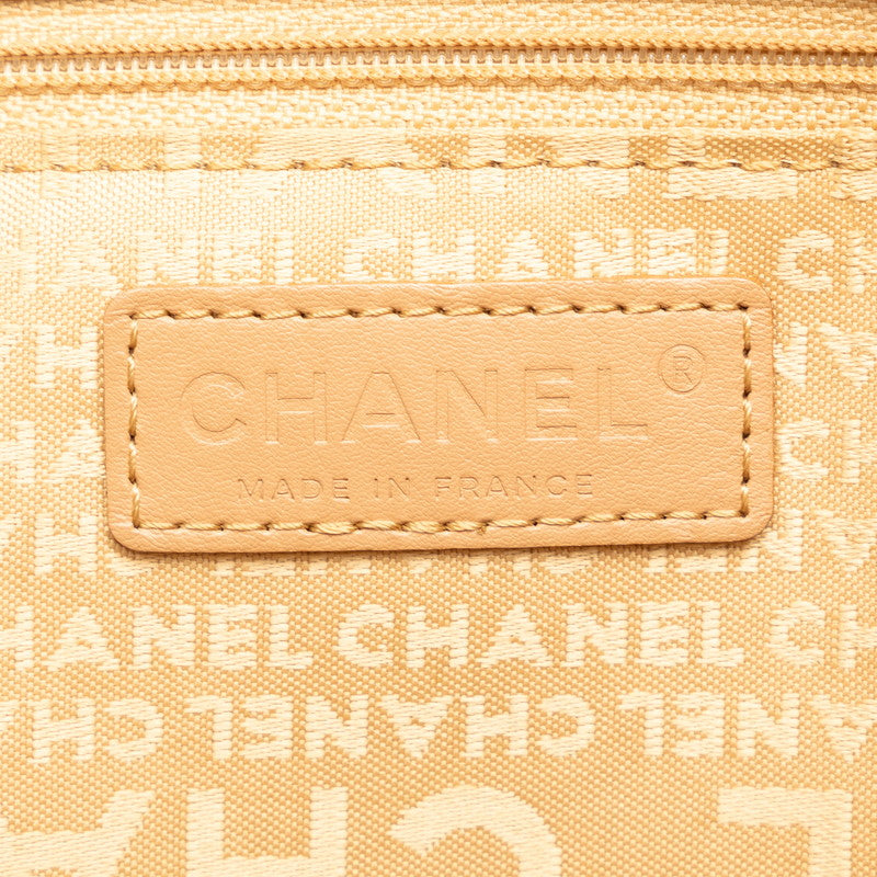 Chanel Chocolate Bar  Bag houlder Bag Beige Caviar S  CHANEL