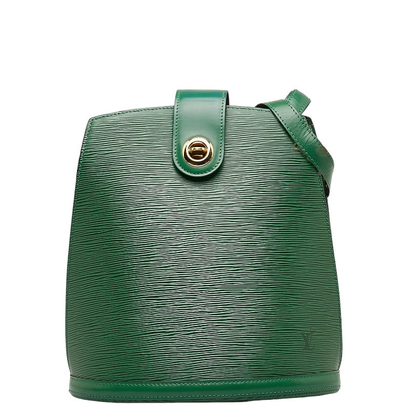 Louis Vuitton Epi Clooney Shoulder Bag M52254 Borneo Green Leather  Louis Vuitton