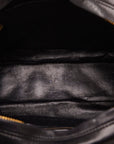 CHANEL Vintage Tassel Flap Shoulder Bag in Lambskin Black