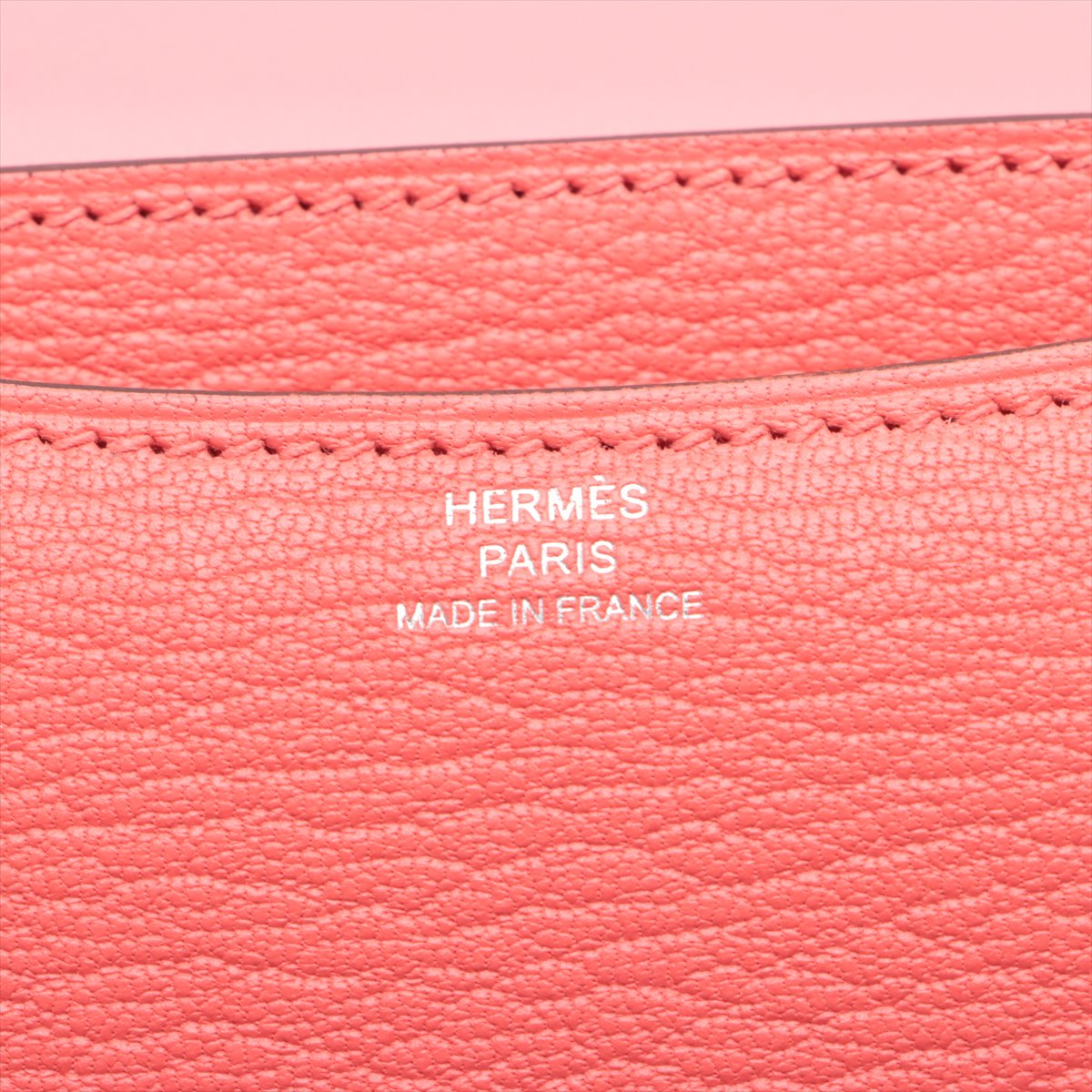 Hermes Mini Constance 3 Versailles Rose Texas X Roseette Silver  U: 2022