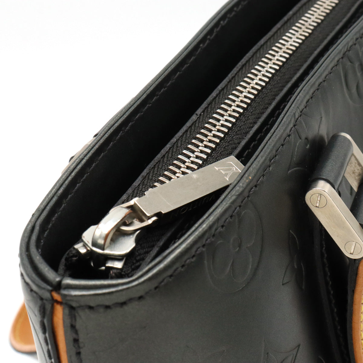 Louis Vuitton Louis Vuitton Monogram Mat Stockton  Bag Shoulder Bag Shoulder Leather Noir Black M55112