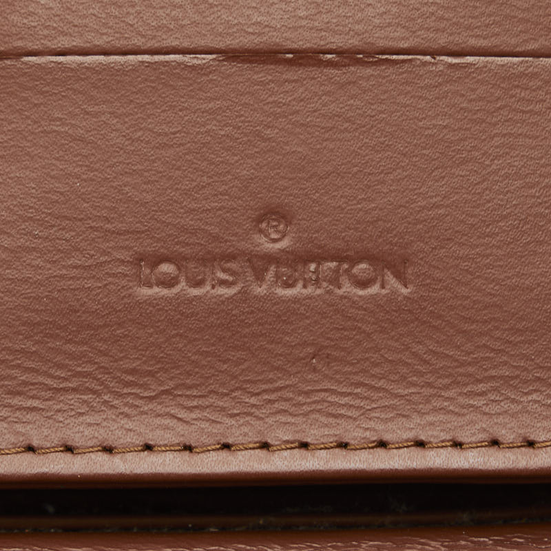 Louis Vuitton Briefcase Trunk Monogram M53124 Carry Bag Leather Brown