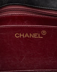 Chanel Matlasse Diana 22 Chain Shoulder Bag Black Lambskin Women's