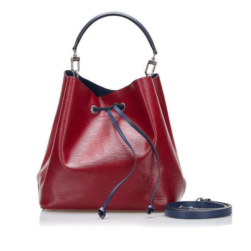 Louis Vuitton Epic Neonoe Handbags 2WAY M54365 Wine Red Navi Leather Ladies Louis Vuitton