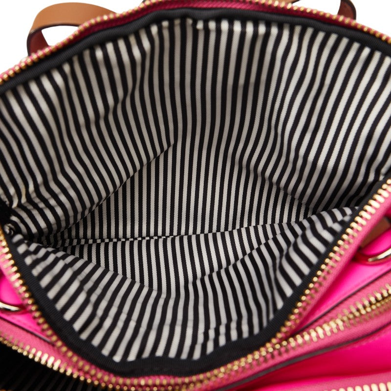 Kate Spade Handbag 2WAY Pink Brown Leather  Kate Spade