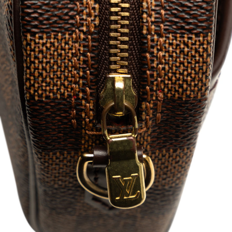 Louis Vuitton Pochette Ipanema Damier N51296 單肩包斜挎包 棕色
