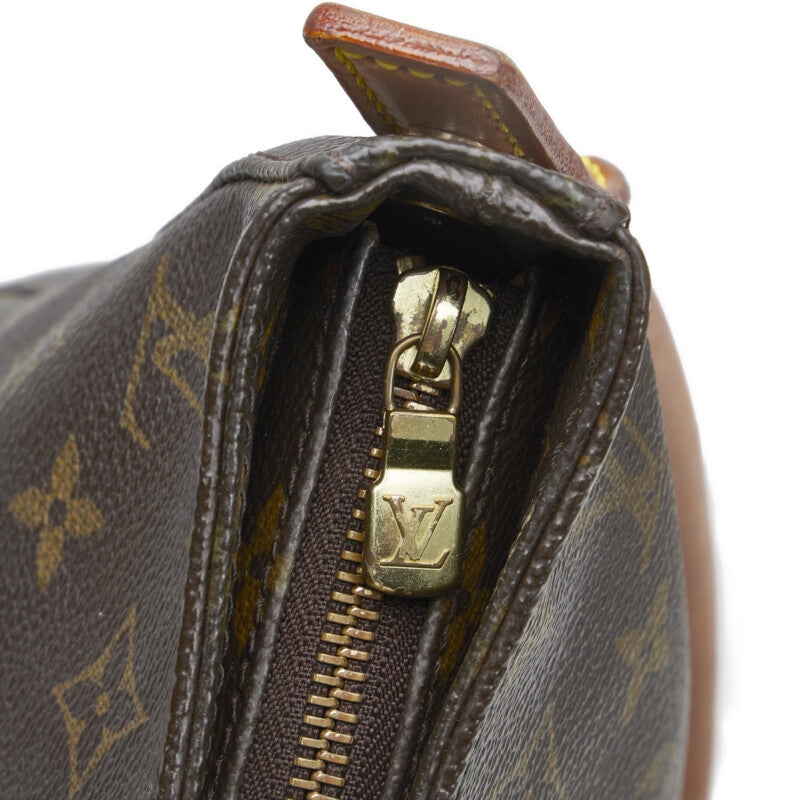 Louis Vuitton Monogram Lo-Ping GM Shoulder Bag M51145 Brown PVC Leather  Louis Vuitton