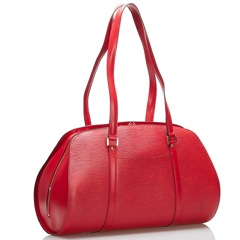 Louis Vuitton Louis Vuitton M42867 Boston Bag Leather Castilian Red