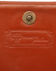 MCM Mini Shoulder Bag in Visetos Brown Leather