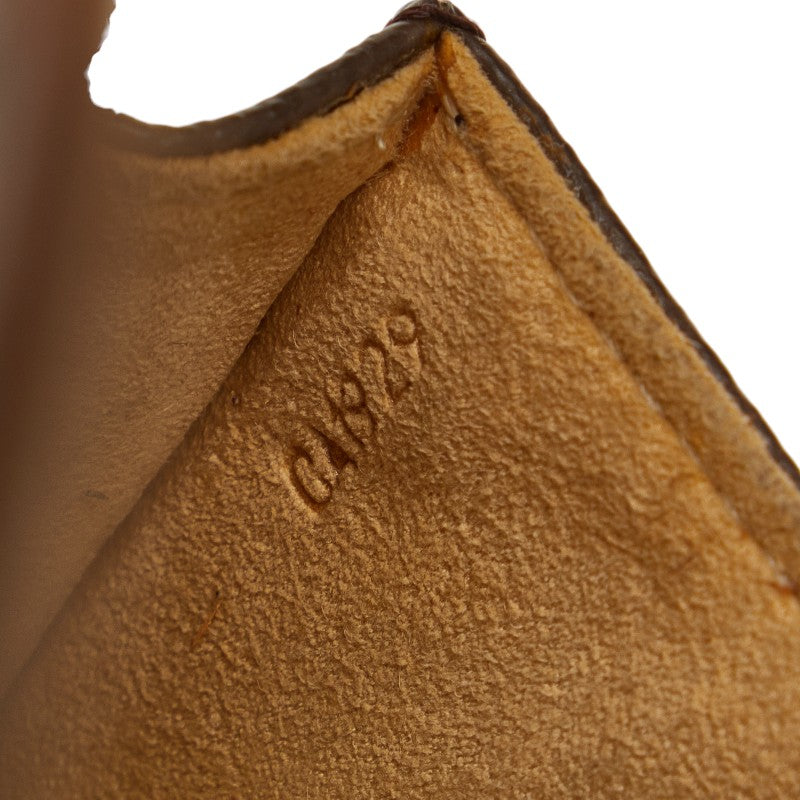 Louis Vuitton Monogram M51854 Shoulder Bag PVC/Leather Brown