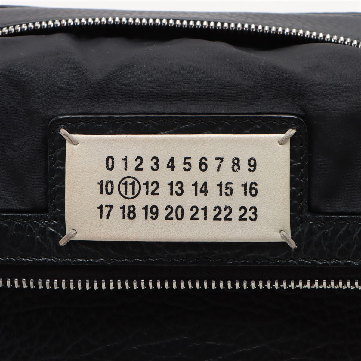 Meson Margiela 5AC Leather Shoulder Bag Black