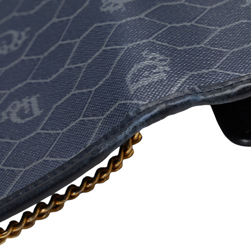 Dior Honeycomb Chain Slipper Shoulder Bag Naive PVC Leather  Dior  Honeycomb Chain []