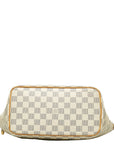 Louis Vuitton Saleya PM 托特包 Damier Azur N51186 白色