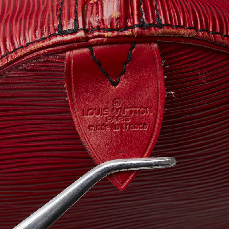 Louis Vuitton Epi Keepall 50 波士頓包 M42967 卡斯蒂利亞紅