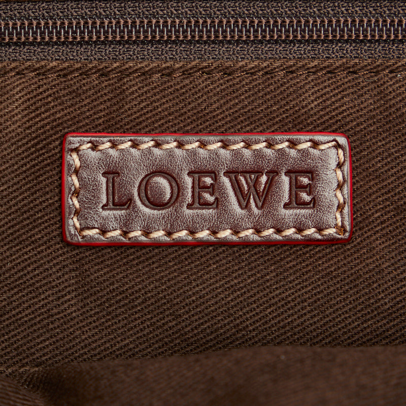 LOEWE LOEWE Anagram s Bag Canvas/Laser Blue Brown Gray  Gray