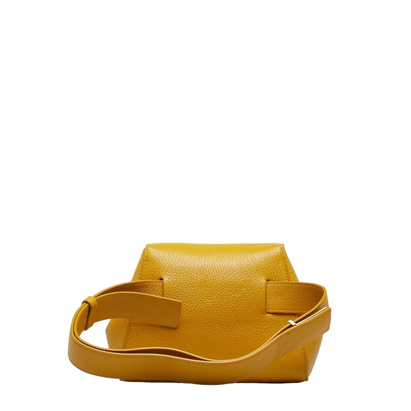 Bottega Veneta Belt Bag Waist Bag 631117 Leather Mastery Yellow