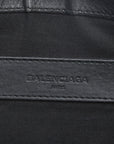 BALENCIAGA Clutch Bag in Canvas Leather Red 420407