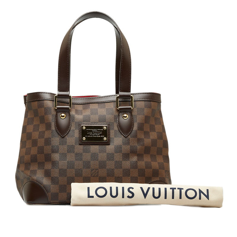 Louis Vuitton Damiere Hamsteed PM Tortoise Bag N51205 Brown PVC Leather  Louis Vuitton