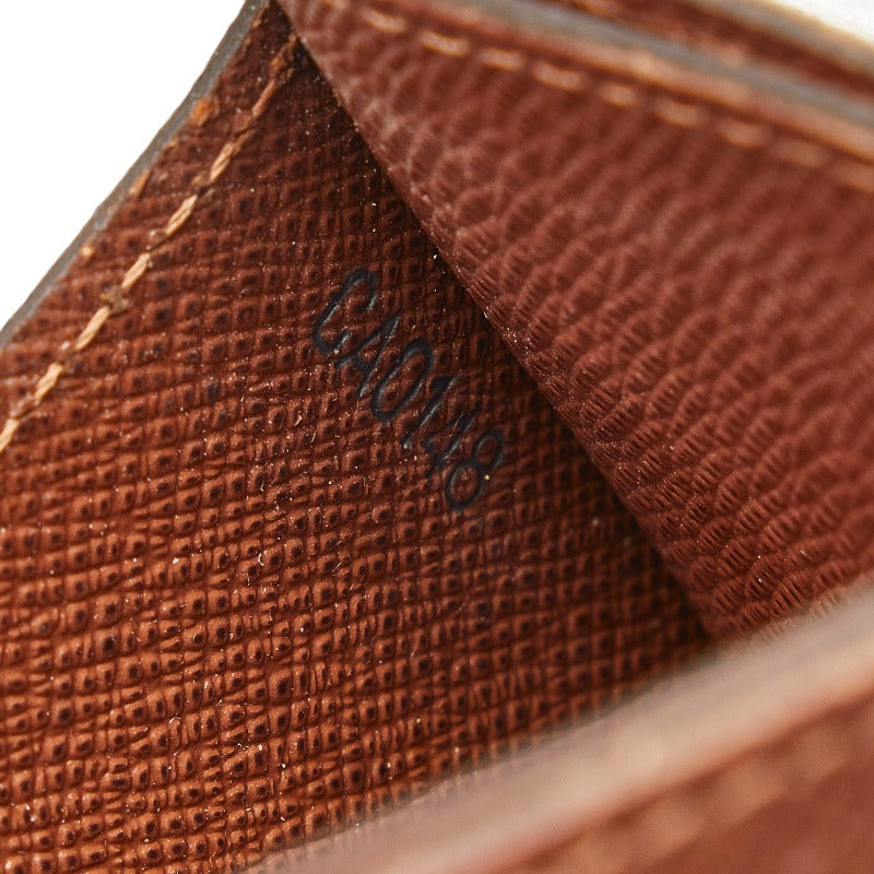 Louis Vuitton Monogram M61733 Card Case PVC/Leather Brown