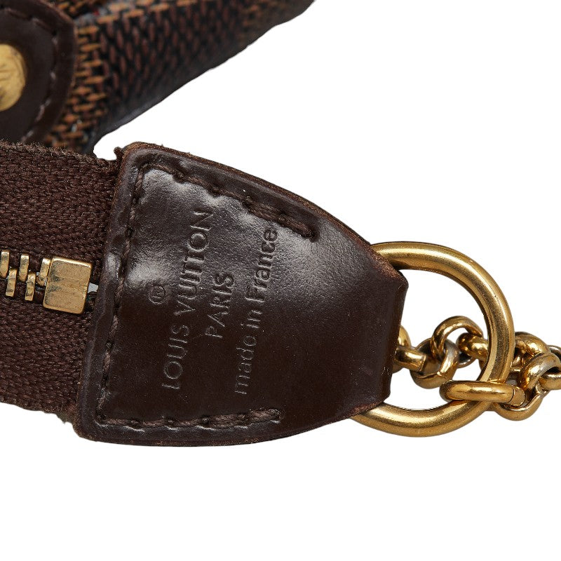 Louis Vuitton Eva Chain Handbags 2WAY N55213 Brown PVC Leather Ladies Louis Vuitton