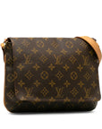 Louis Vuitton Monogram M51257 Shoulder Bag PVC/Leather Brown