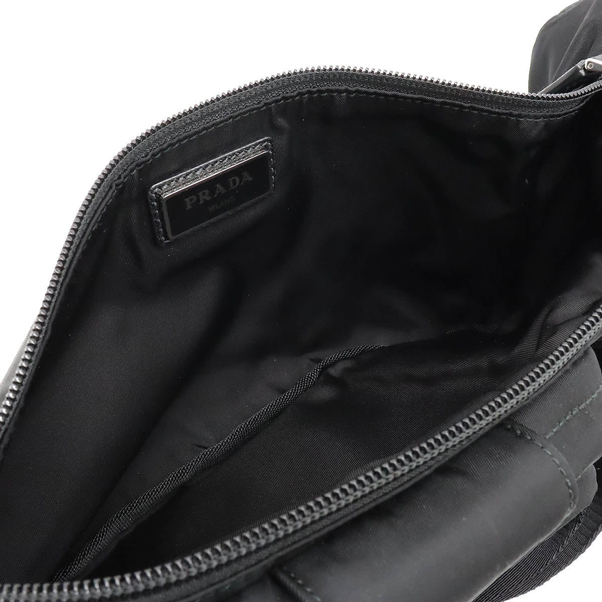 Prada nylon clearance belt bag mens