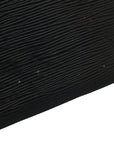 Louis Vuitton Epic Zippie Organizer Round  Long Wallet M63852 Black Leather Ladies Louis Vuitton