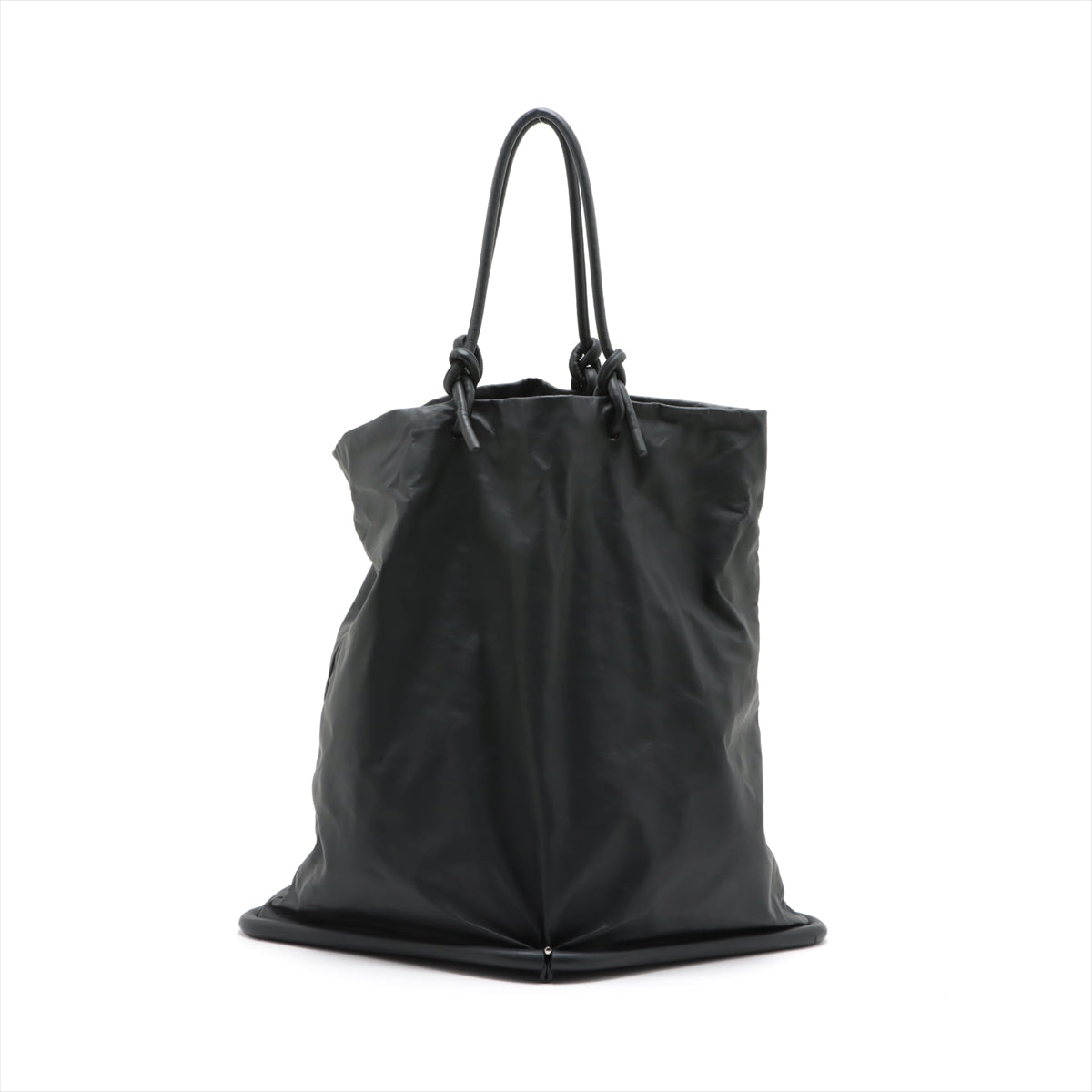 Bottega Veneta Leather Tote Bag Black