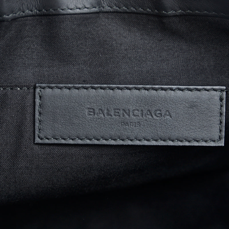 BALENCIAGA Clutch Bag in Calf Leather Black Men’s