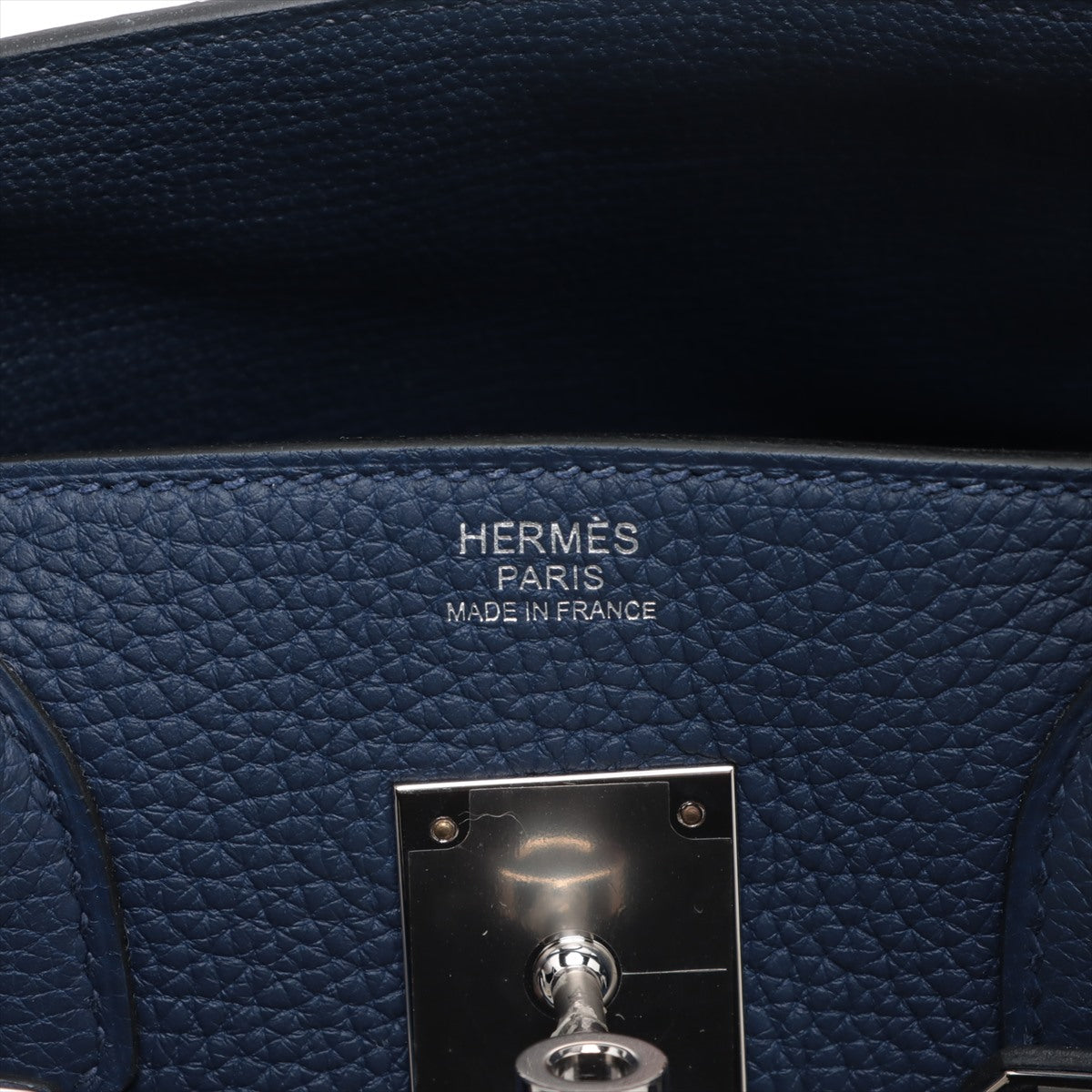 Hermes Bur 30 3EN1 Togo x Vorsift Blue Saffir Silver  U: 2022