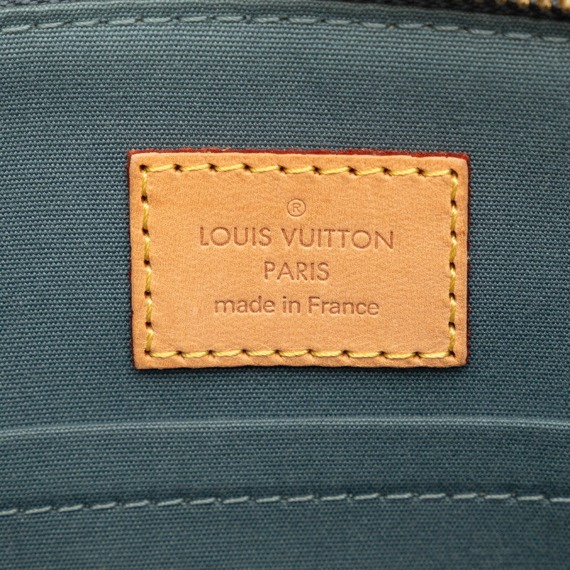 Louis Vuitton Monogram Vernis Shawwood PM Tote Bag M91560 Zivl Green Patent Leather  Louis Vuitton