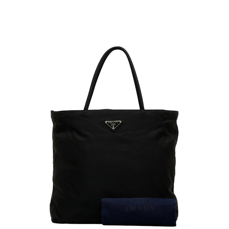 Prada Tote Bag in Tessuto Nylon Black Ladies