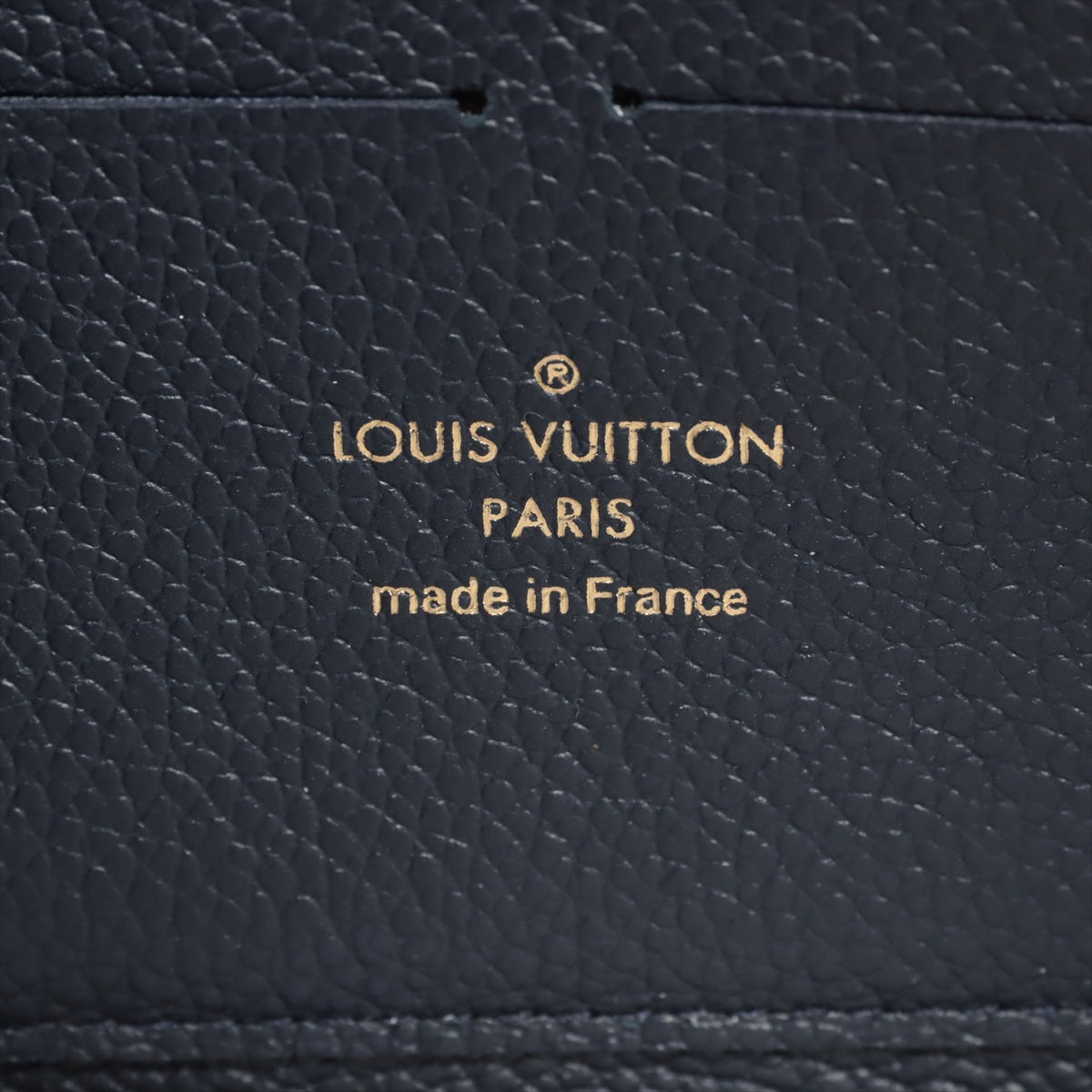 Louis Vuitton Amplant Portfolio Cremans M69415 Marine Round  Wallet
