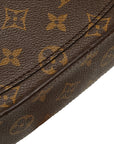Louis Vuitton Monogram Mini Sankru Shoulder Bag M51244 Brown PVC Leather  Louis Vuitton