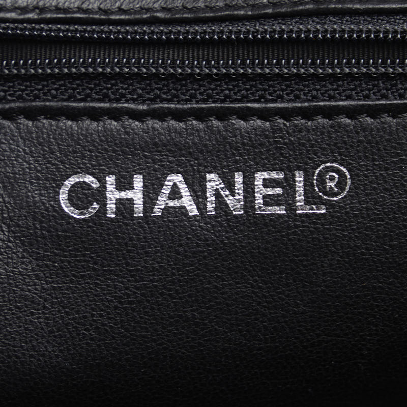 Chanel Matrases Cocomark Chain houlder Bag Black Silver Emmeline  Chanel