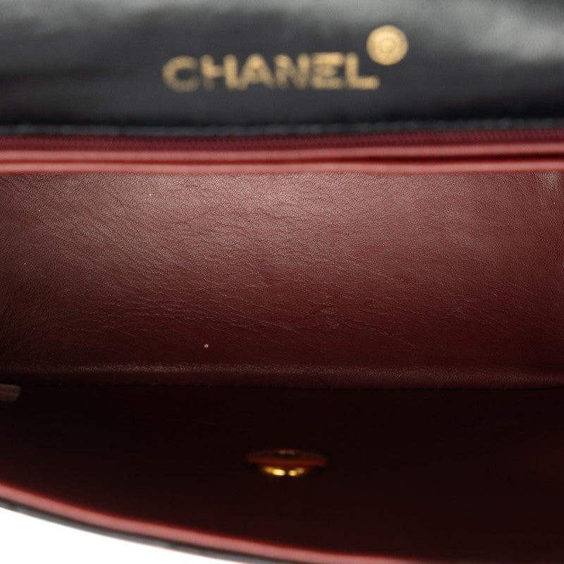 Chanel Mini Mattress Chain houlder Bag Black   Chanel