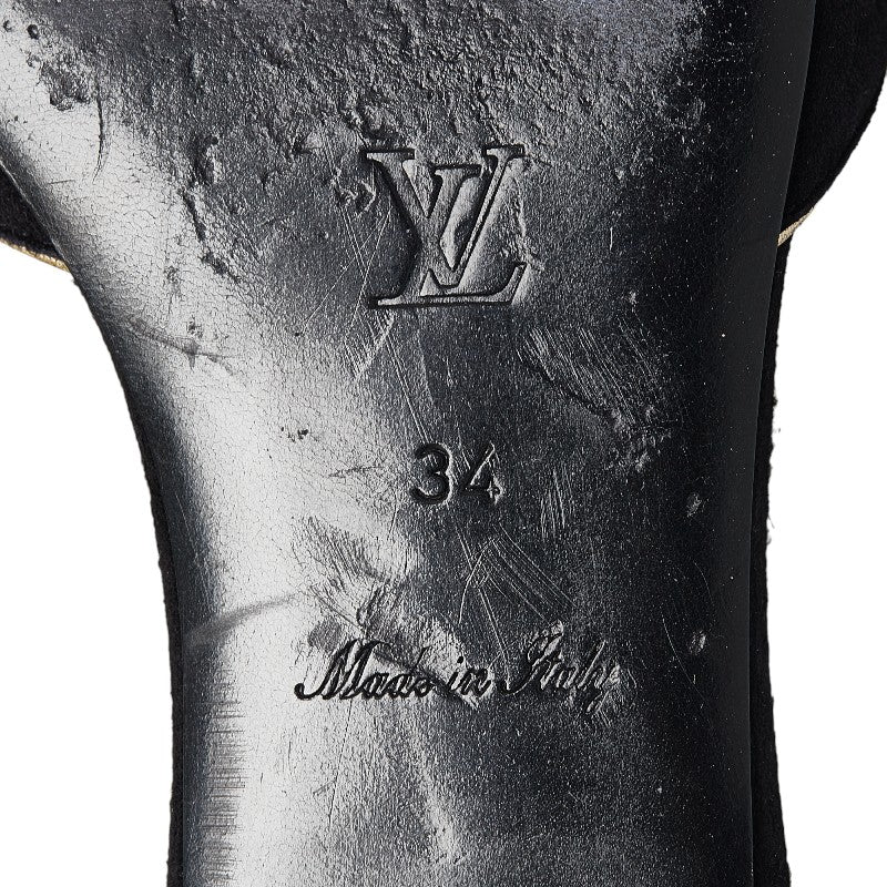 Louis Vuitton ize: 34 Black Gold Sweater Leather Lady Louis Vuitton